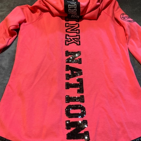 Victoria's Secret PINK NATION Limited Edition Fashion Show 2015 Hoodie - Picture 1 of 5
